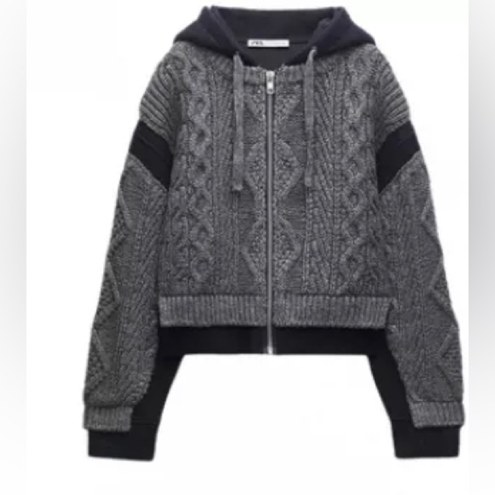 Zara Sweater Jacket Christina on the Coast